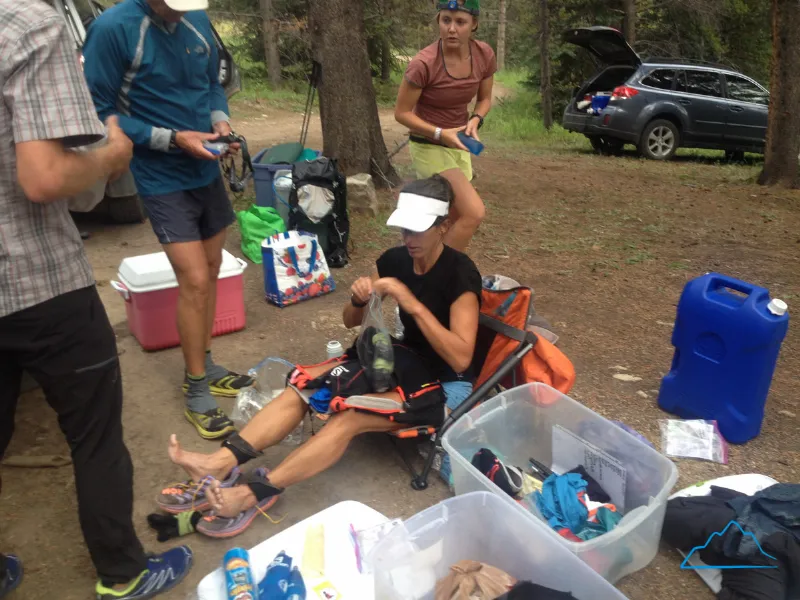 Una mas del equipo en accion, esta vez, con Missy. Foto: Mauri Pagliacci | Trail Running Argentina