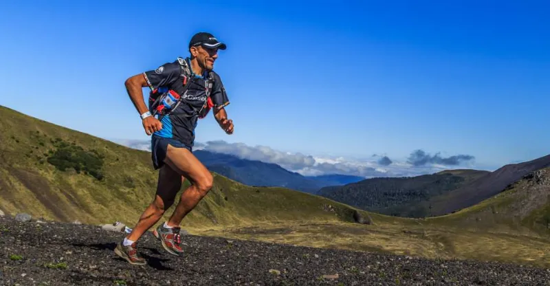 Nelson Ortega, Atleta Columbia, disfrutando de la 3º etapa Individual del 2014.