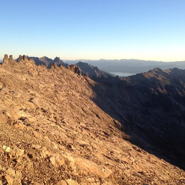 La última foto que tome antes de bajar al Refugio López.
