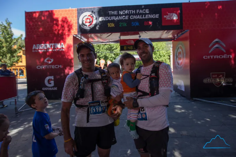 Llegada en Familia! Foto: Rodrigo Lizama | Trail Running Argentina