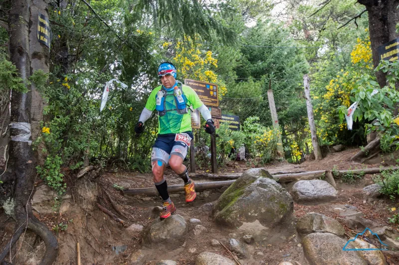 Alredo Aquino, bajando del Laguna Negra. Foto: Rodrigo Lizama