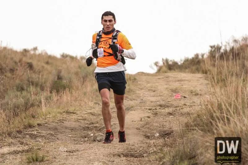 Sergio Parra del TRA Team, 2º lugar en los 63k. PH: Diego Winitzky