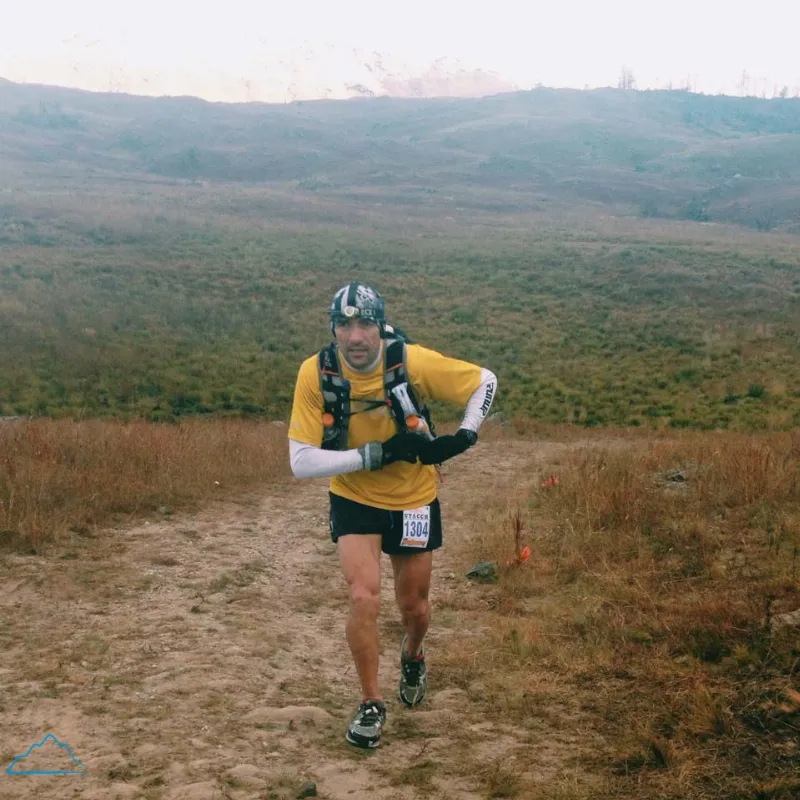 Nelson Ortega, alrededor del km 47. Foto: Mauri Pagliacci | Trail Running Argentina
