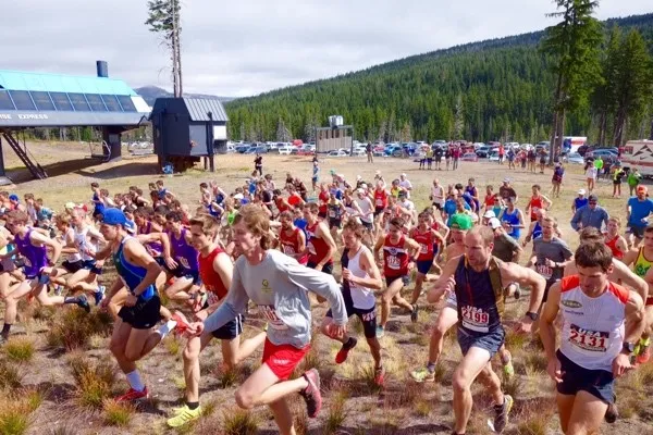 Largada masculina del USMRC. Foto: iRunFar.com