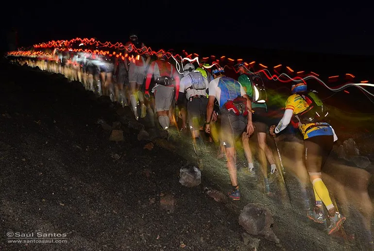 El río de luces. Foto: Saul Santos